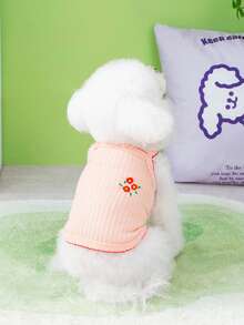 PETSIN Quần áo thú cưng mùa xuân mới, đồ dùng cho thú cưng, quần áo cho thú cưng, áo ba lỗ cho chó, áo thun cho mèo, trang phục cho gấu bông, trang phục cho động vật nhỏ, áo ba lỗ thường ngày mát mẻ, quần áo cho chó, quần áo cho mèo, áo ba lỗ hai mùa xuân hè mới. - Nhiều màu - Xem 10