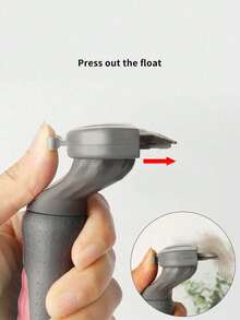 1件装 S/M/L 尺寸宠物去毛刷，猫狗毛发去除工具，用于去除掉毛、清洁和美容 - 粉色 - 查看 2