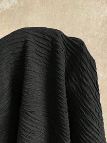 Soleia Bộ jumpsuit nữ màu trắng dệt kim có họa tiết, kiểu dáng thanh lịch, hở lưng, cổ tròn, gợi cảm cho Halloween, Giáng sinh, kỳ nghỉ. - màu đen - Xem 7