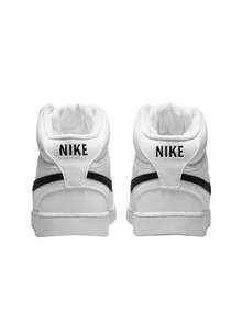 Court Vision Mid Next Nature Men's Shoes White / White / Black DN3577101 - White/White/Black - View 2
