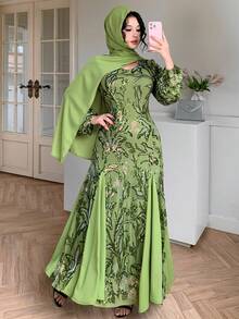 DAZY Women Midi Dresses - Green - View 9