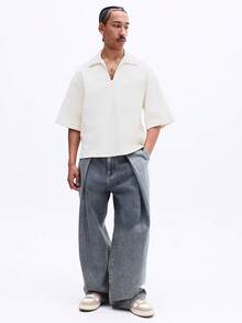 SUMWON Men Denim Tops - Apricot - View 3