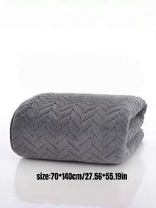 1 buah Handuk Poliester Motif Gandum atau Handuk Mandi, Handuk Rajut Persegi Panjang Gaya Minimalis Modern yang Dihiasi dengan Detail Tenunan Jacquard yang Indah; Linen Kamar Mandi yang Sangat Menyerap dan Cepat Kering, Menampilkan Tekstur Lembut - MultiWarna - View 11