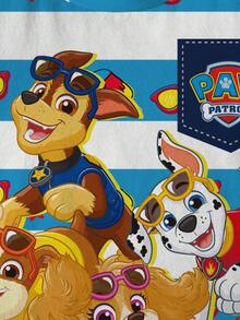 SHEIN | PAW Patrol Young Boys' Minimalist Print Round Neck Short Sleeve T-Shirt - White - View 4