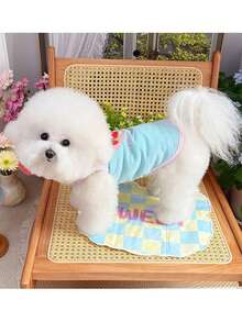 PETSIN Pet Dogs, Cats, Dairy Dogs, Japanese And Korean Soft And Cute Spring And Summer Vests, Small And Medium-Sized Dogs, Teddy Bears, Clothing Supplies, Pet Supplies - Multicolor - View 9
