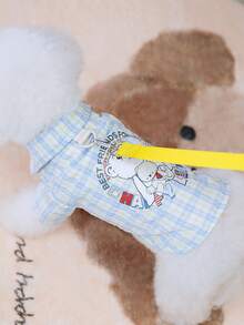 PETSIN 宠物春季新款狗狗服装、动物用品、宠物服装、狗狗衬衫、猫咪衬衫、泰迪熊服装、小型动物服装、休闲凉外套、狗狗服装、猫咪服装、两只腿、春夏新款背心 - 彩色 - 查看 12