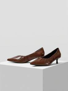 Women Pumps Valentine's Day - Brown - View 3