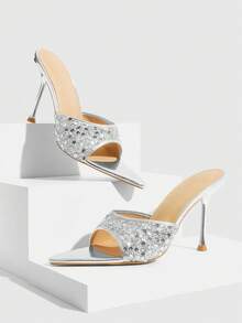 CUCCOO SZL Women Gladiator Sandals - Silver - View 4