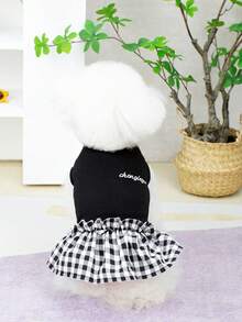 PETSIN Dog Clothing, Cat Clothing, Animal Skirts, Pet Spring/Summer New Collection, Puppy Dress, Princess Versatile Dress, Printed Stripes, Small Animal Clothing, Cool Sunscreen - Multicolor - View 16