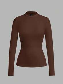 Ellevyn Women's Versatile Long Sleeve Mandarin Collar 3 PiecesBase Layer Top - Multicolor - View 7