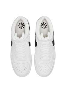 Court Vision Mid Next Nature Men's Shoes White / White / Black DN3577101 - White/White/Black - View 5