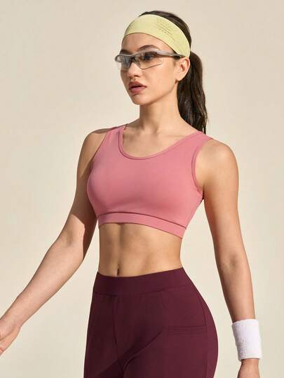 Exploreva 女士纯色休闲百搭日常运动文胸