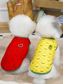 PETSIN Pet Spring New Dog Clothes Animal Supplies Pet Clothing Dog Tank Top Cat T-Shirt Teddy Outfits Small Animal Attire Casual Cool Tank Top Dog Clothes Cat Clothes Two-Season Spring & Summer New Tank Top - Multicolor - View 9