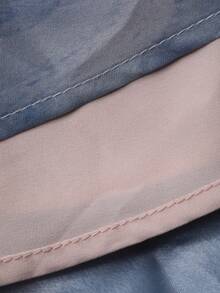 DAZY Women's Sleeveless Elegant Summer Fashion Mid-Length Dress - Baby Pink - View 3