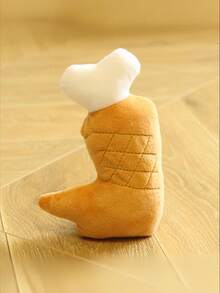 PETSIN 宠物狗磨牙玩具（带声音） - 鸭子玩具 / 香肠迷你汉堡 - 彩色 - 查看 8