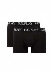 Replay Men's Breathable Skin-Friendly Versatile Commuting Casual Gym I101005-N011 - Black - View 1