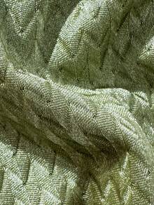 Swim Chiccia Women's Jacquard Fabric Beaded Halter Bikini Set, Spring/Summer - Army Green - View 8