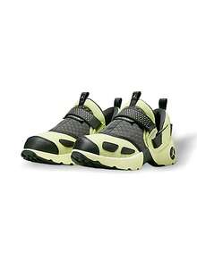 乔丹 Air Jordan Trunner LX 女款运动鞋，吸汗透气，轻便百搭，经典 Logo，纯色设计，易于清洗，速干，适合运动、跑步、日常穿着，黑/绿配色，货号 HQ2164-302 - 黑色/綠色 - 查看 2