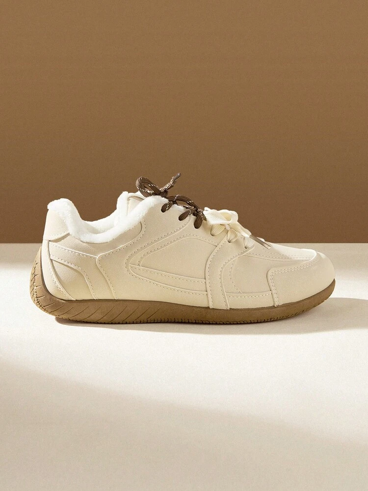 CUCCOO EASI Women's Casual Comfortable Flat Sneakers, Versatile For Daily Wear