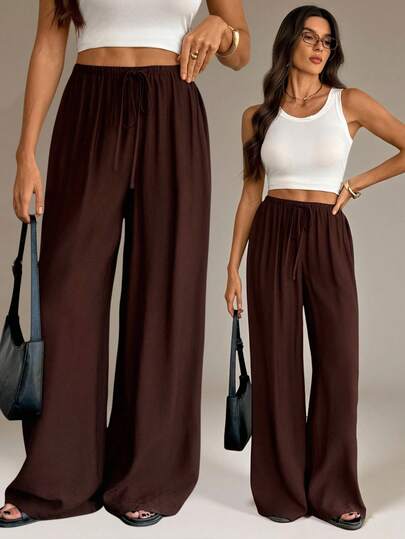 SHEIN Tall Spring & Summer Women Romantic/Prom/Formal/Birthday/90s /Business Casual Woman/Elegant/Western Wear/Going Out/Fashion/Casual/Y2k /Club/Office /Cocktail/Vintage/Bodycon/Rave Festival/Funny/Classy/Old Money/Streetwear/Vacation /Country Concert /Work /Modest/Spring Break/Bachelorette /Concert/Baddie/Basic/Graduation/Low Rise/Baggy/Straight Leg/Wide Leg/Pants