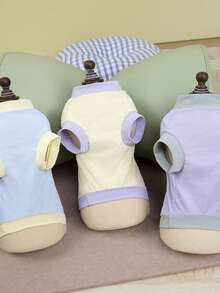 PETSIN Pet Clothing, Dog Clothing, Cat Hoodie, Casual Vest, Spring And Summer New Item, Small Animal Printed Vest, Cool Casual Wear, Cartoon Hoodie - Multicolor - View 7