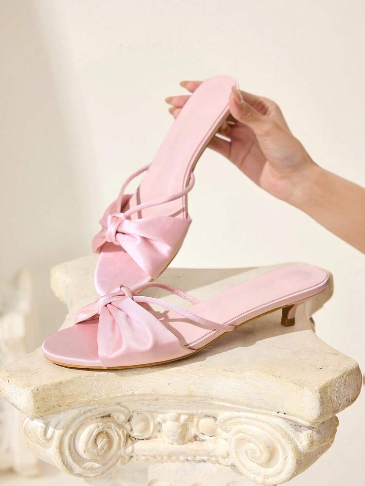 CUCCOO CHICEST Women's Comfortable Casual High Heel Sandals For Daily Wear, Summer Valentine's Day Elegant Shoes Wedding Shoes Spring Shoes Bride Shoes