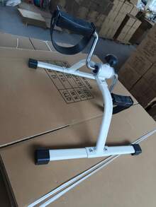 1pc Mini Adjustable Bike Pedal Exerciser Portable Fitness Equipment For Arm And Leg Training Home Office Use All Season Exercise Machine Workout Equipment - Multicolor - View 6