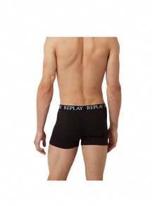 Replay Men's Breathable Skin-Friendly Versatile Commuting Casual Gym I101005-N011 - Black - View 3