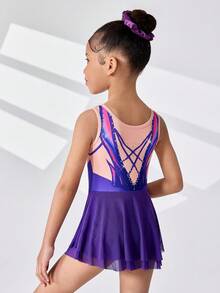 Young Girls Clothes Autumn New Gradient Glitter Printed, Cute, Christmas, Back To School - Pink - View 7
