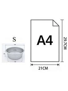 Perfect Chiffon Cake Baking Pan, Mousse Cake Baking Pan, Baking Pan, Non-Stick Aluminum Cake Pan, Cake And Dessert Tower Molds, Essential Kitchen Baking Tools, Perfect For Home Kitchen Baking Trays, - Multicolor - View 10