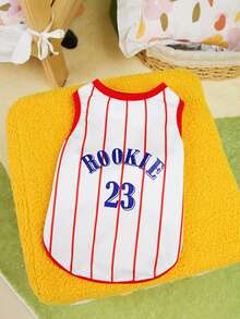 PETSIN 宠物春季新款狗狗服装 动物用品 宠物服装 狗狗背心 猫咪T恤 泰迪熊套装 小型动物服装 休闲酷炫背心 狗狗服装 猫咪服装 春夏两季新款背心 - 彩色 - 查看 13