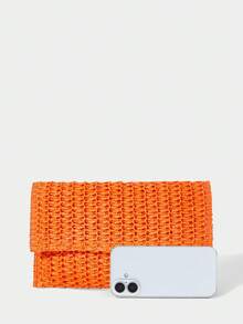 SHECARRY Women Clutches - Orange - View 4