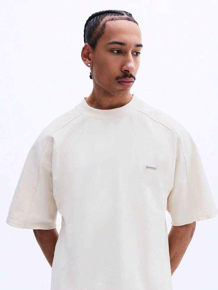 Crew Neck Short Sleeve Logo Tee