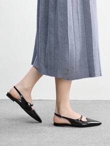 CUCCOO BIZCHIC Women Flats Spring Shoes - Pure black - View 4