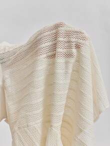 TOKVUE Men's Casual Everyday Versatile Knit Semi-Sheer Short Sleeve Shirt - Apricot - View 6