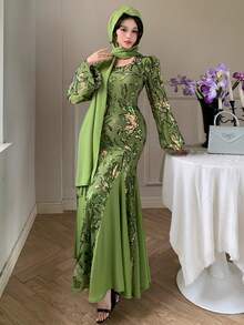 DAZY Women Midi Dresses - Green - View 6