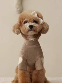 PETSIN Soft Stretch Fabric Skin-Friendly, Comfortable , Love-Shaped Pattern All Seasons Universal Daily Wear Pet Basic Shirt Small Medium Dogs Teddy Bear Pomeranian Shih Tzu Fashion Cute Pet Clothing Popular Pet Clothing Essential Daily Pet Clothing - Multicolor - View 6