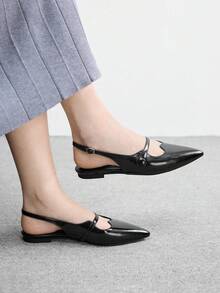 CUCCOO BIZCHIC Women Flats Spring Shoes - Pure black - View 3