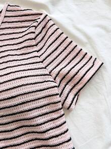 Soleia Áo khoác cardigan dệt kim cổ tròn dành cho nữ, có họa tiết, điểm nhấn là nơ và cúc kim loại, vạt áo xẻ tà ôm sát, thích hợp cho kỳ nghỉ, hẹn hò, tiệc trà chiều, đi biển, du thuyền, du lịch thành phố, lễ hội âm nhạc, kỳ nghỉ phong cách boho. - Nhiều màu - Xem 3