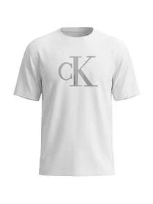 Calvin Klein Classic Men's T-Shirt White - Brilliant White - View 4