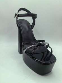 CUCCOO LuxiPop 女士高跟鞋 - 黑色 - 查看 9