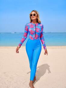 Swim Shayni Bộ bikini in hoa thanh lịch dành cho nữ, thích hợp cho kỳ nghỉ. - Nhiều màu - Xem 4