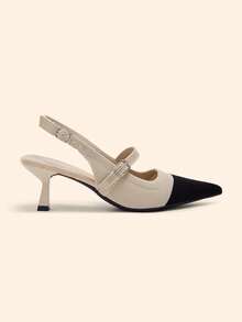 CUCCOO BASICS Zapatos de tacón para mujer - Albaricoque - Ver 2
