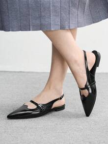 CUCCOO BIZCHIC Women Flats Spring Shoes - Pure black - View 1