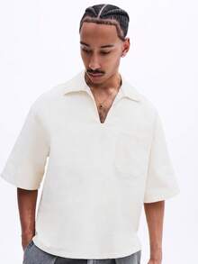 SUMWON Men Denim Tops - Apricot - View 5
