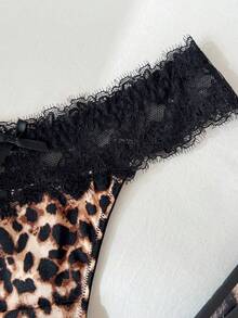 3件套女士蕾丝边丁字裤 - 彩色 - 查看 9