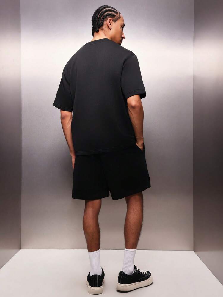 PLAYBOY X SUMWON Grafik-T-Shirt und Shorts-Set