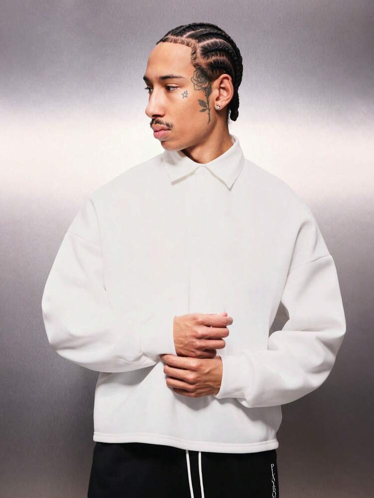 PLAYBOY X SUMWON Collared Polo With Back Graphic Print