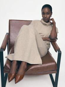 Mnmlis Damen Ballerinas - Braun - Übersicht 2