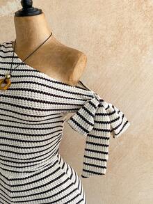 Soleia Sexy Spaghetti Strap Tie Waist Romper In Light Yellow, Suitable For Vacation, Party, Music Festival, Boho, Holiday Date, Afternoon Tea - Multicolor - View 5